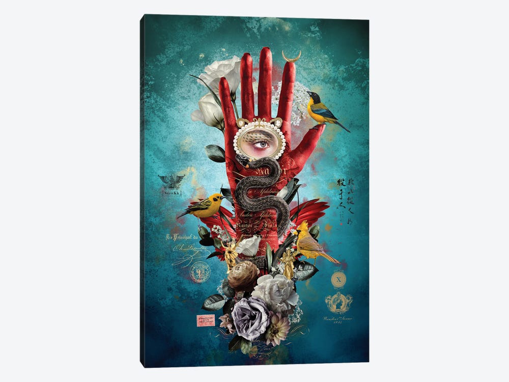 The Red Right Hand by André Sanchez 1-piece Canvas Artwork