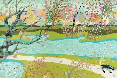 Il Vento Della Primavera by Sofia Battisti canvas print