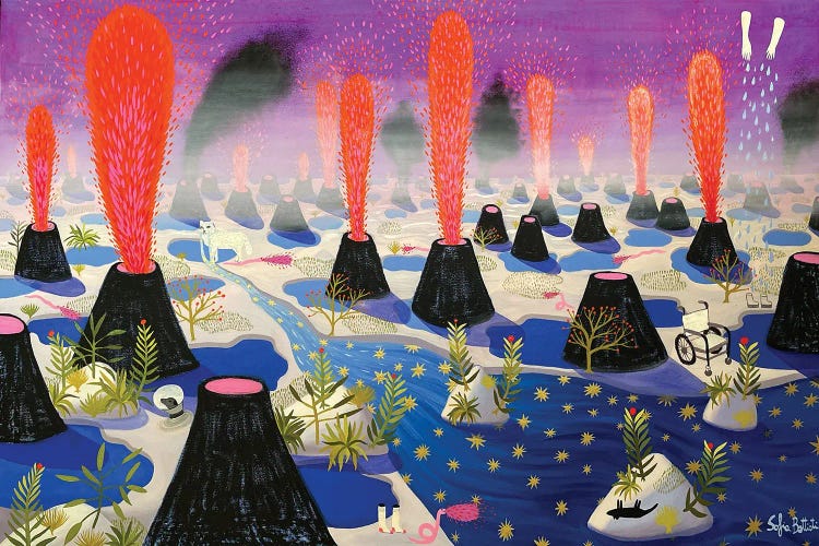 Stelle Lungo La Corrente by Sofia Battisti wall art