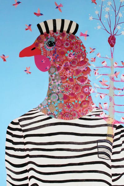 Sofia Battisti: Self-Portrait With Tears And Hear by Sofia Battisti