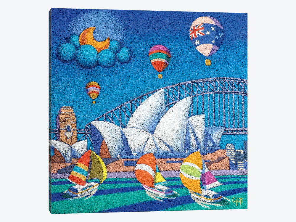 Sydney Harbour by Stefano Calisti 1-piece Canvas Print