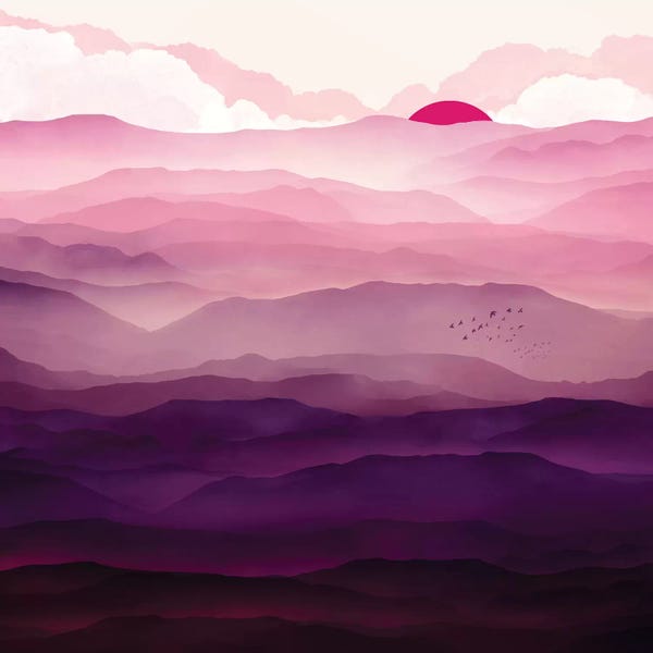 Scandinavian Décor: Ultra Violet Day by SpaceFrog Designs