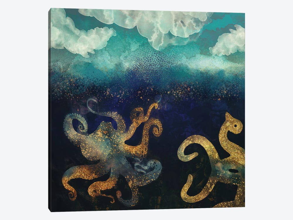 Underwater Dream II by SpaceFrog Designs 1-piece Canvas Art Print