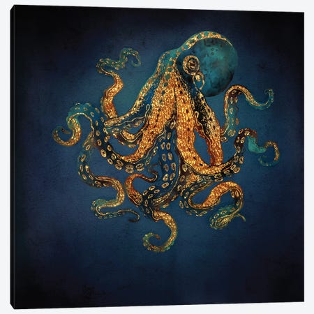 Underwater Dream IV Canvas Print #SFD105} by SpaceFrog Designs Canvas Art Print