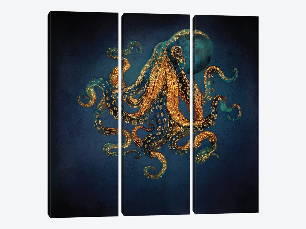 Underwater Dream IV by SpaceFrog Designs 3-piece Art Print
