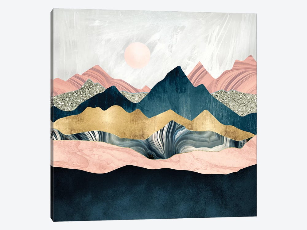 Plush Peaks by SpaceFrog Designs 1-piece Canvas Art Print