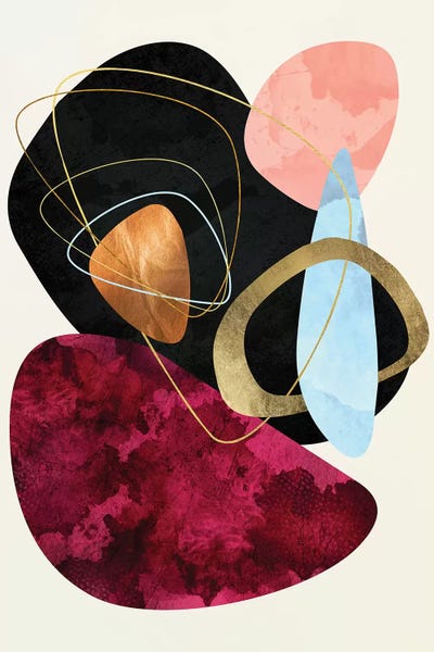 SpaceFrog Designs: Abstract Pebble II by SpaceFrog Designs