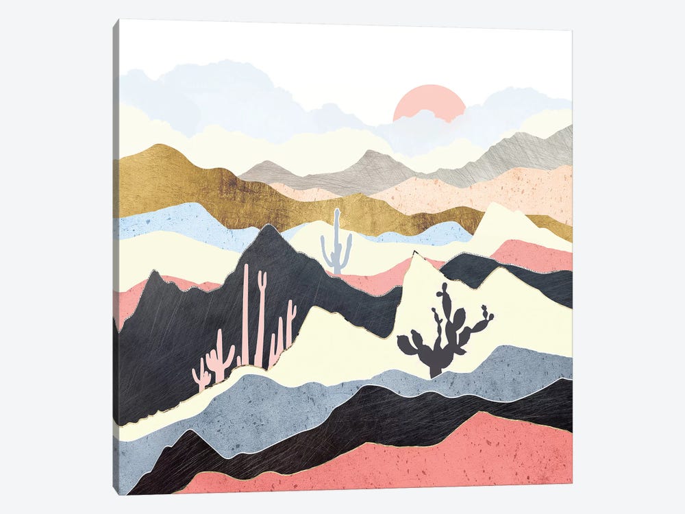 Desert Summer by SpaceFrog Designs 1-piece Canvas Artwork