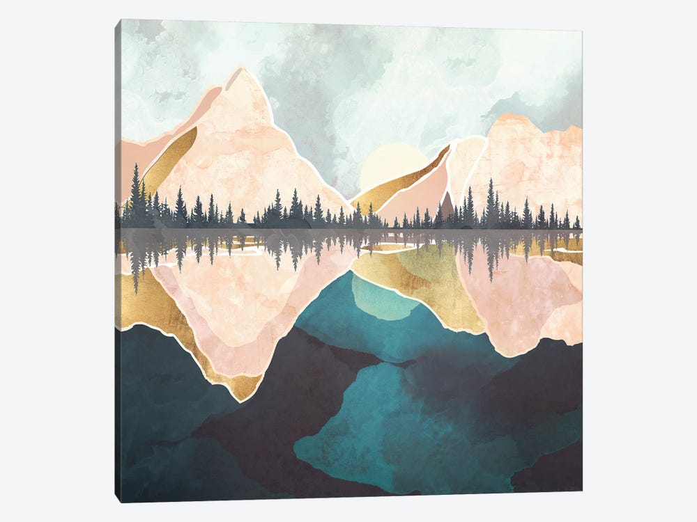 Summer Reflection by SpaceFrog Designs 1-piece Canvas Wall Art