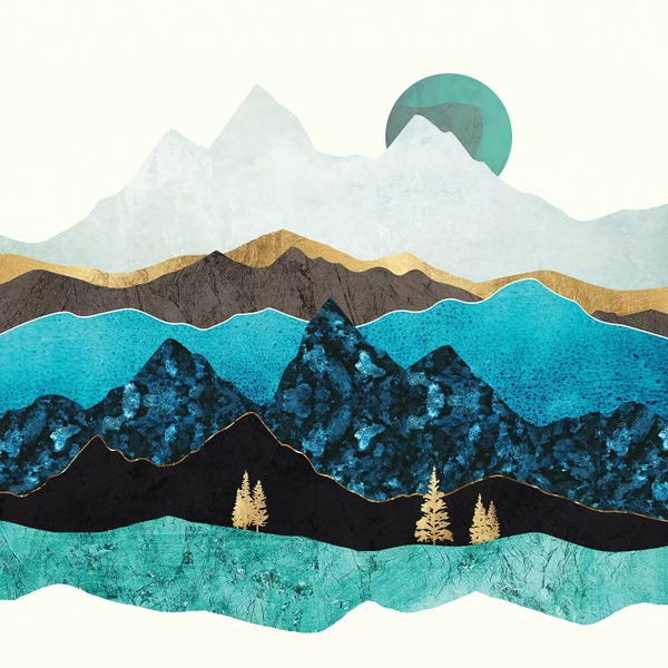 Inspirational Office: Teal Afternoon by SpaceFrog Designs