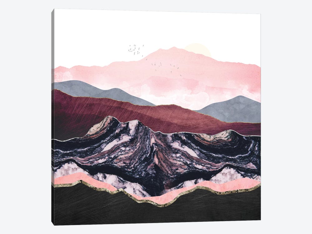 Wine Hills by SpaceFrog Designs 1-piece Canvas Print