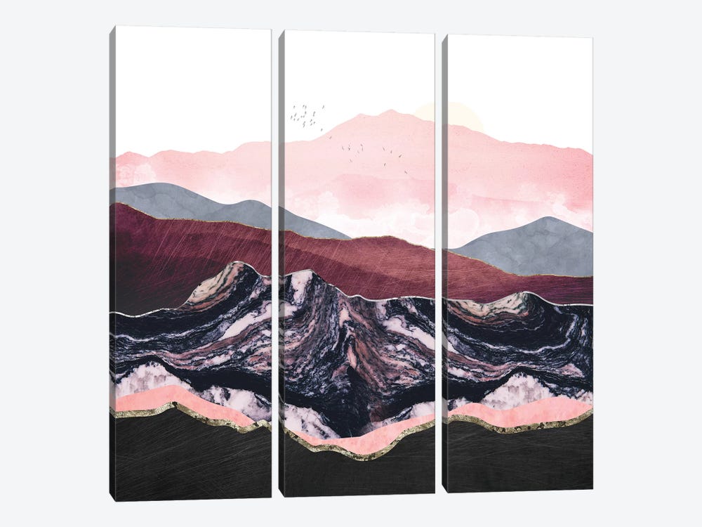 Wine Hills by SpaceFrog Designs 3-piece Art Print