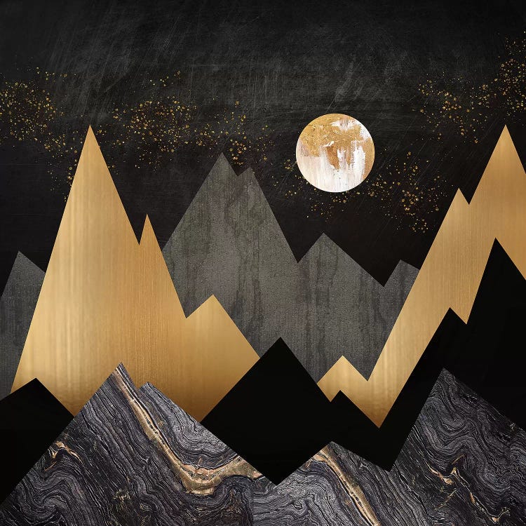 Metallic Night by SpaceFrog Designs wall art