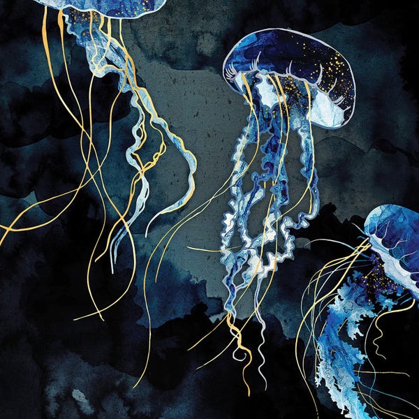 SpaceFrog Designs: Metallic Ocean III by SpaceFrog Designs
