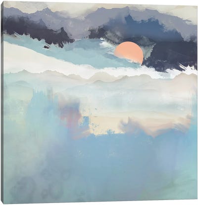 Mountain Dream Canvas Art Print - Mountain Sunrise & Sunset Art