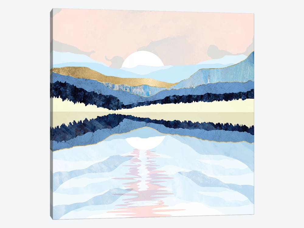 Winter Reflection by SpaceFrog Designs 1-piece Canvas Art Print