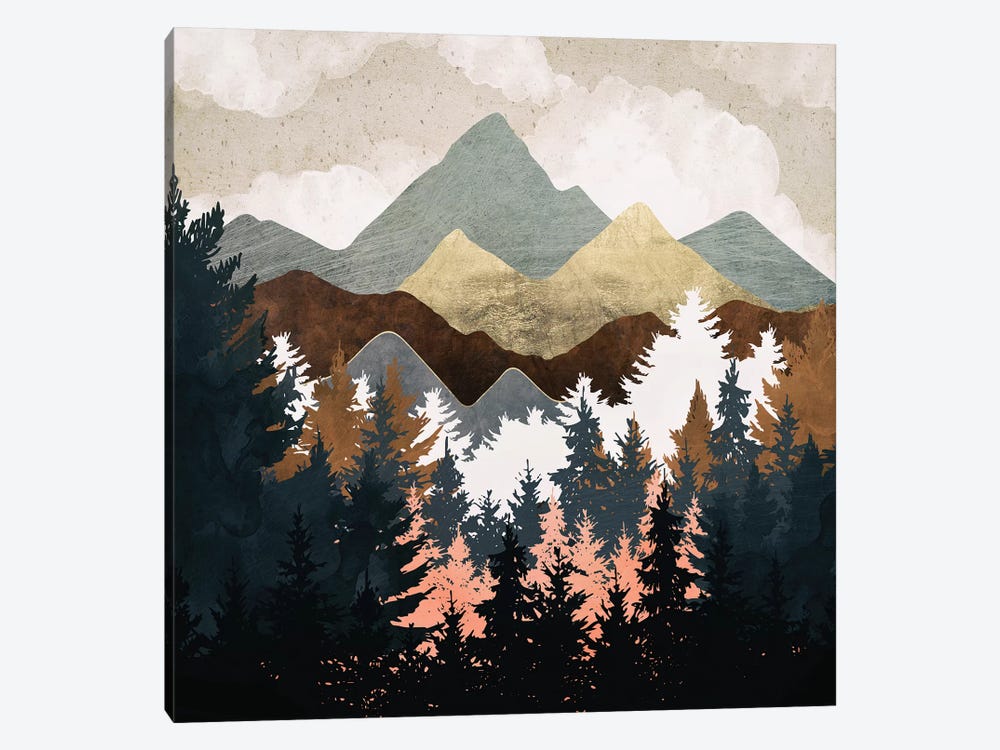 Forest View by SpaceFrog Designs 1-piece Canvas Wall Art