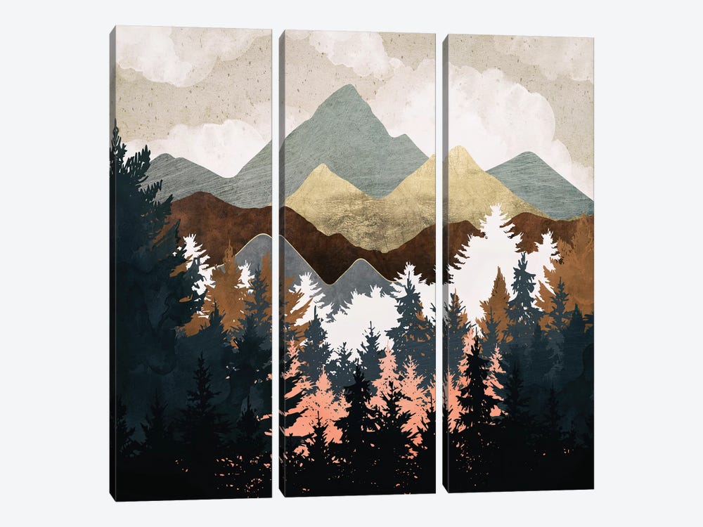 Forest View by SpaceFrog Designs 3-piece Canvas Art