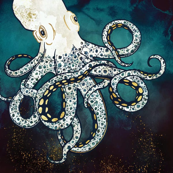 Cottagecore Goes Coastal: Underwater Dream VII by SpaceFrog Designs