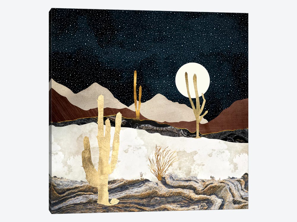 Desert View by SpaceFrog Designs 1-piece Canvas Print
