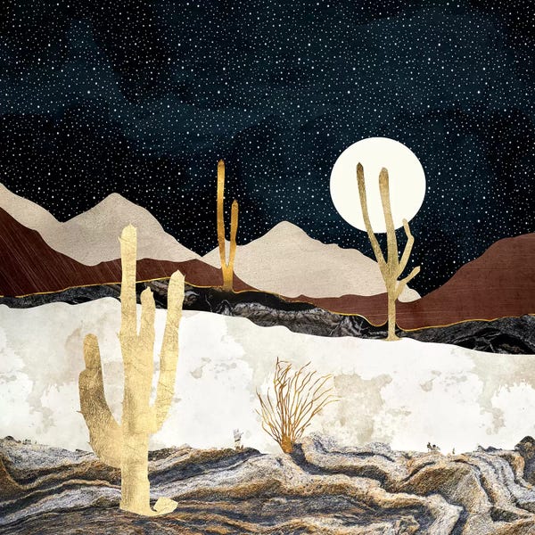 Cacti: Desert View by SpaceFrog Designs