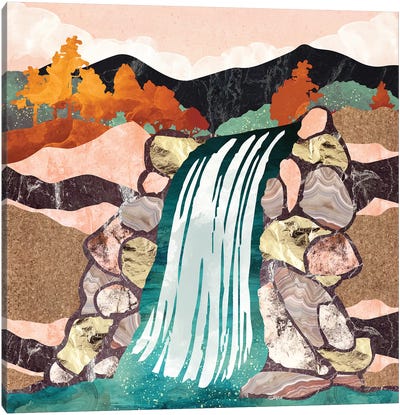 Autumn Falls Canvas Art Print - Tempered Tastes