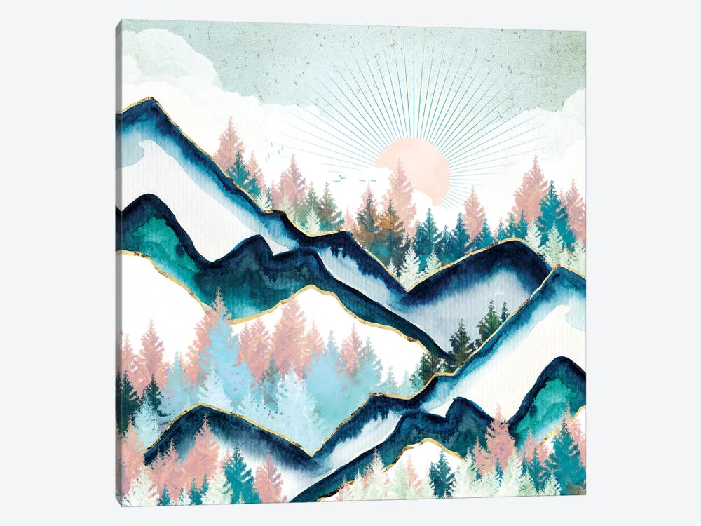 Winter Forest by SpaceFrog Designs 1-piece Art Print