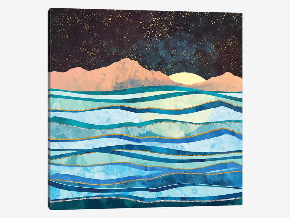 Celestial Sea by SpaceFrog Designs 1-piece Canvas Art