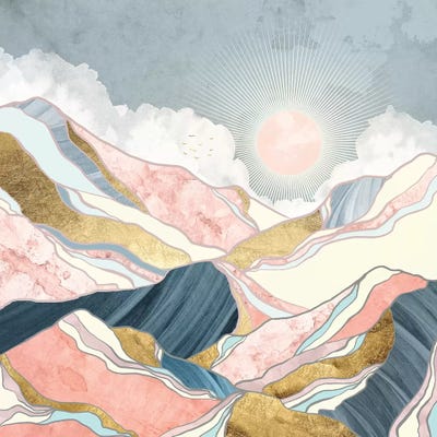 Spring Morning by SpaceFrog Designs metal wall art