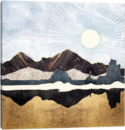 Desert Gold Canvas Art Print - SpaceFrog Designs