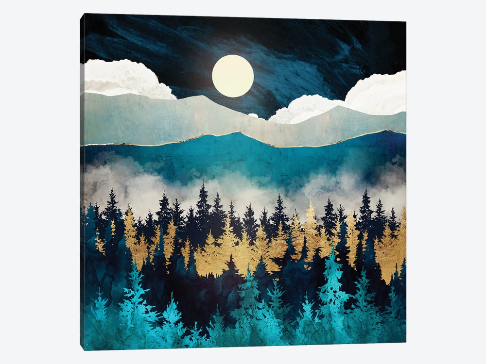 Evening Mist by SpaceFrog Designs 1-piece Canvas Art