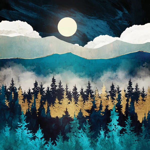 Gold: Evening Mist by SpaceFrog Designs