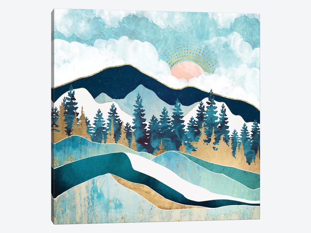 Summer Forest by SpaceFrog Designs 1-piece Canvas Art Print