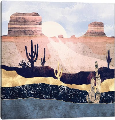 Autumn Desert Canvas Art Print - Art for Tweens