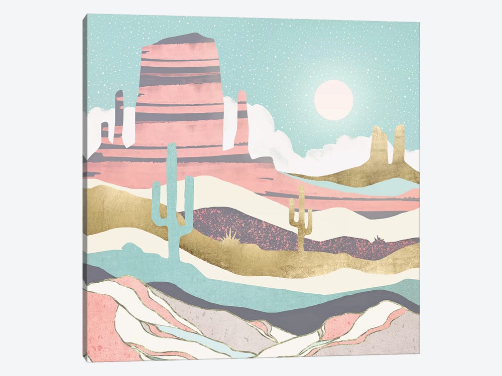 Desert Sun by SpaceFrog Designs 1-piece Canvas Art Print