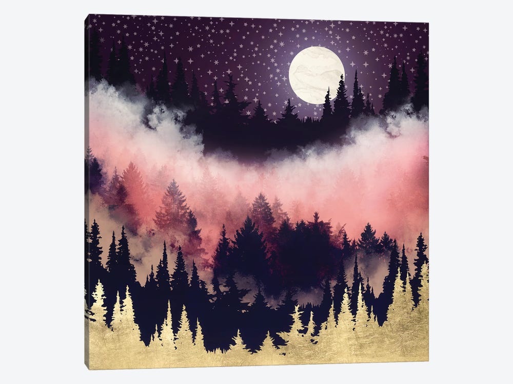 Evening Glow by SpaceFrog Designs 1-piece Canvas Wall Art