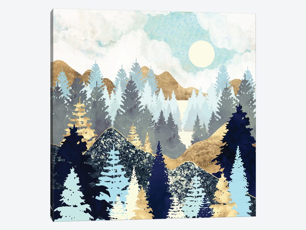 Forest Vista by SpaceFrog Designs 1-piece Art Print