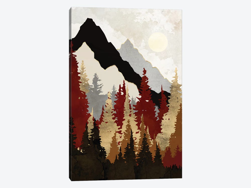 Autumn Trees by SpaceFrog Designs 1-piece Art Print