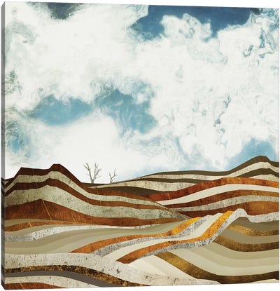 Desert Calm Canvas Art Print - Scandinavian Décor