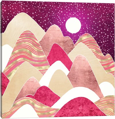 Candyland Vista Canvas Art Print - SpaceFrog Designs