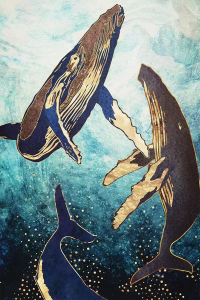Kids Ocean Life Art: Ascension by SpaceFrog Designs