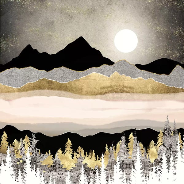 Refreshing Workspace: Winter Moon by SpaceFrog Designs