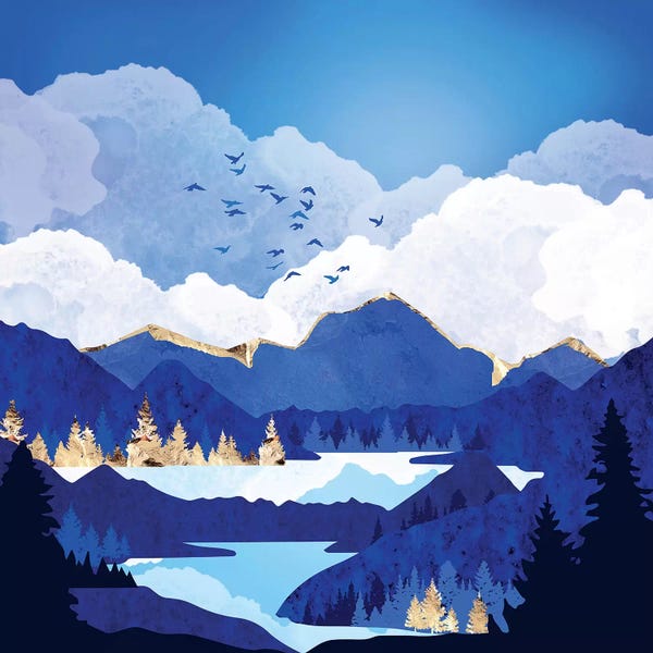 Refreshing Workspace: Blue Lake by SpaceFrog Designs