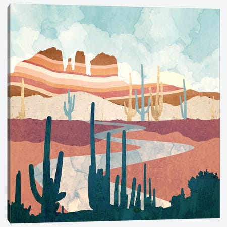 Desert Vista Canvas Print #SFD264} by SpaceFrog Designs Canvas Artwork