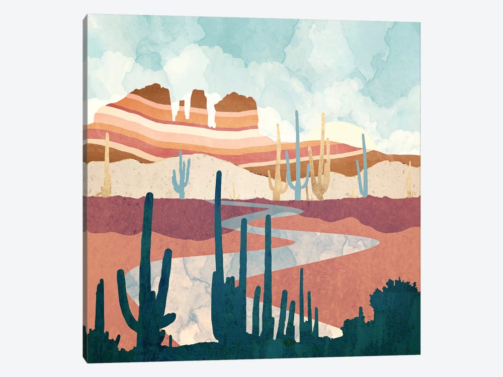 Desert Vista by SpaceFrog Designs 1-piece Canvas Artwork