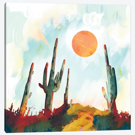 Desert Day Canvas Print #SFD26} by SpaceFrog Designs Canvas Artwork