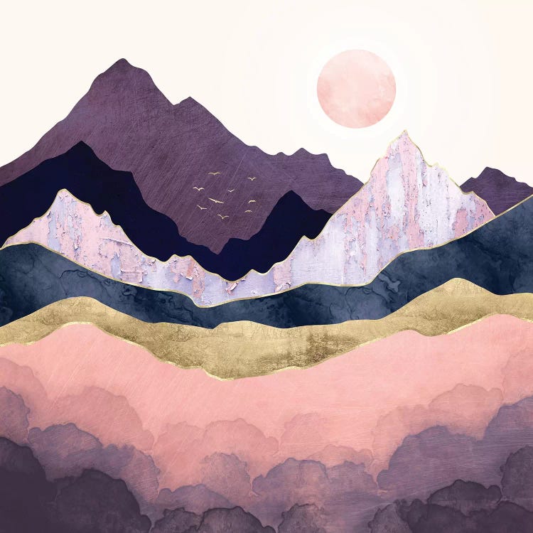 Mauve Mist by SpaceFrog Designs wall art