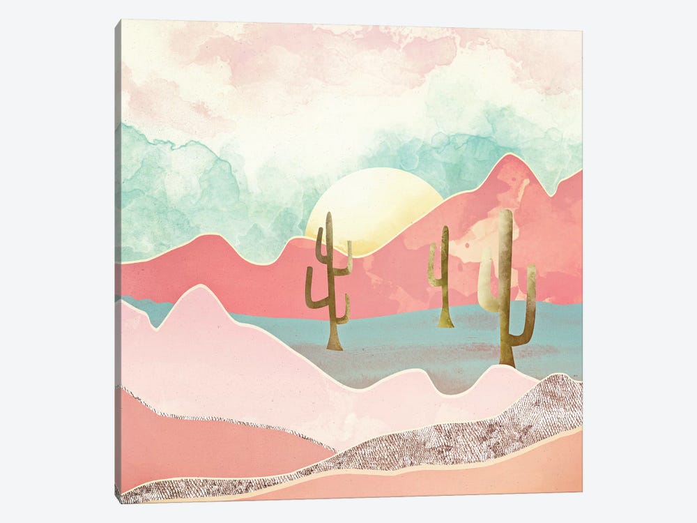 Desert Mountain by SpaceFrog Designs 1-piece Art Print