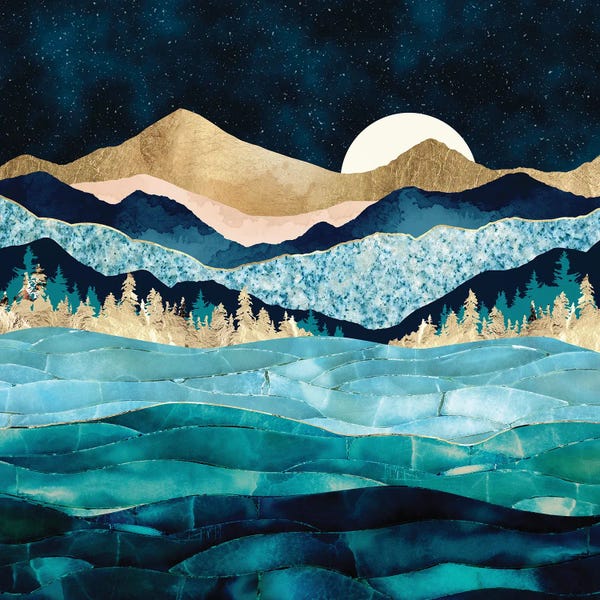 SpaceFrog Designs: Midnight Ocean by SpaceFrog Designs