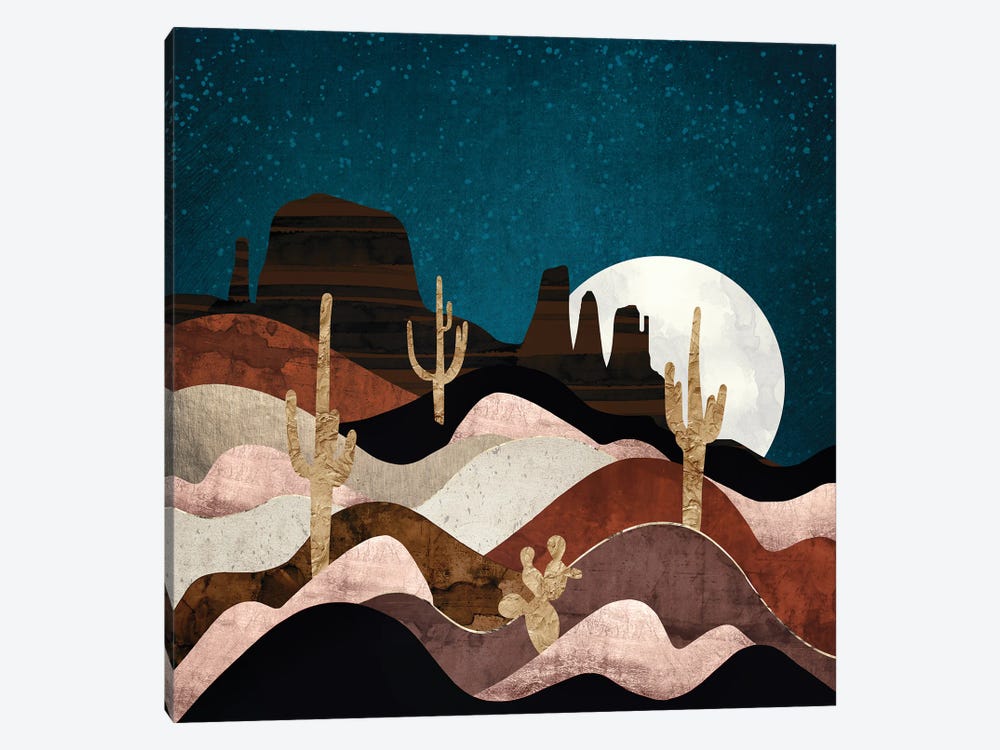 Desert Stars by SpaceFrog Designs 1-piece Canvas Print